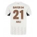 Maillot de foot Bayer Leverkusen Amine Adli #21 Extérieur vêtements 2024-25 Manches Courtes